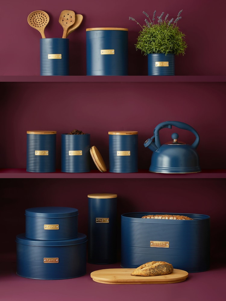Typhoon Navy Otto Cake Tins Set of 2 - Image 2 of 3