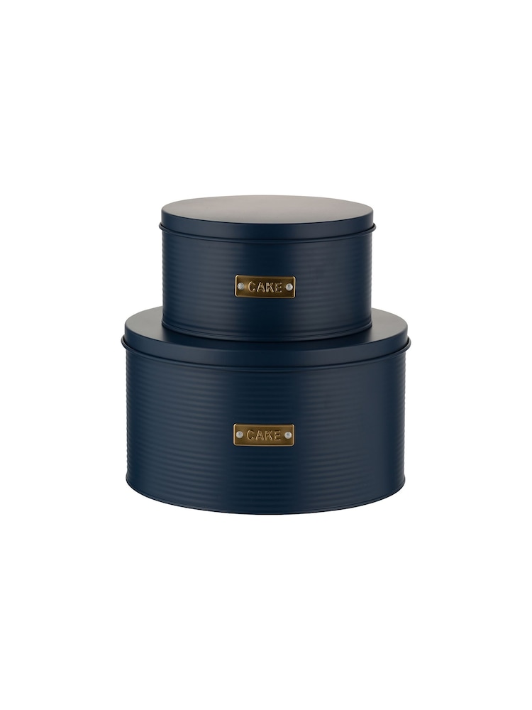 Typhoon Navy Otto Cake Tins Set of 2 - Image 3 of 3