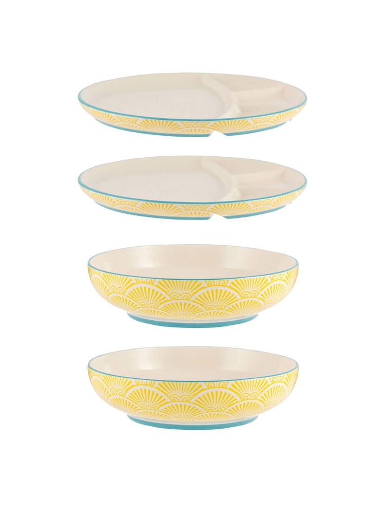 Typhoon World Foods Multi Cusine Bowl and Divider Plate Set of 2 - Image 3 of 3