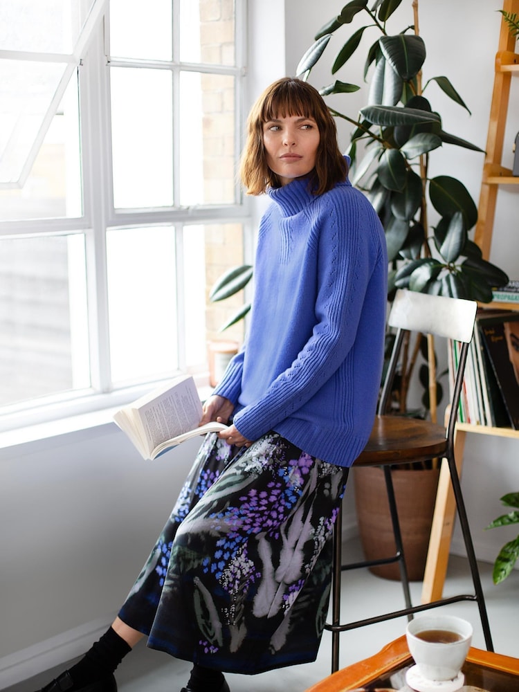 Thought Sylva Tencel™ Crepe Black Skirt - Image 1 of 6