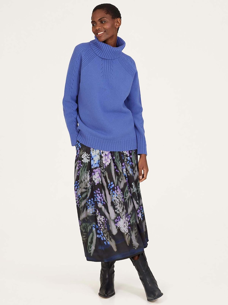 Thought Sylva Tencel™ Crepe Black Skirt - Image 2 of 6