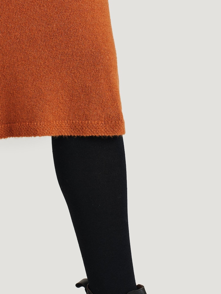 Thought Natural Corinia Organic Cotton Knitted Shift Dress - Image 6 of 6