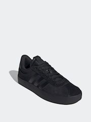 adidas Black VL Court Trainers - Image 4 of 9