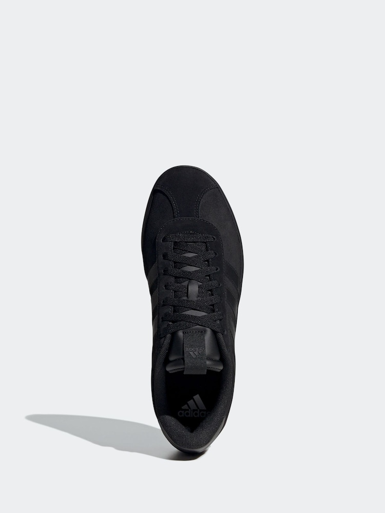 adidas Black VL Court Trainers - Image 6 of 9