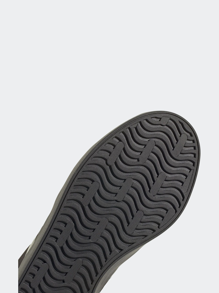 adidas Black VL Court Trainers - Image 8 of 9
