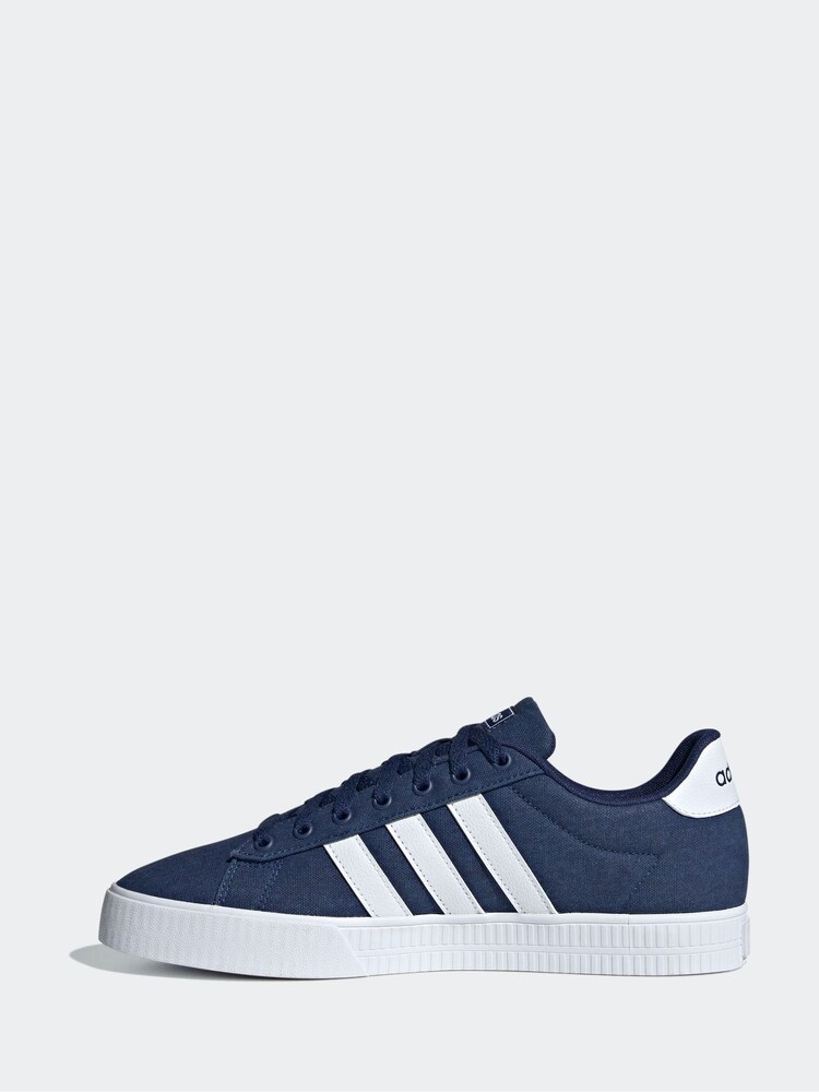adidas Blue Sportswear Daily 3.0 Trainers - Image 2 of 8
