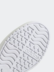 adidas Black/White VL Court Bold Trainers - Image 10 of 10