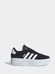 adidas Black/White VL Court Bold Trainers - Image 2 of 10