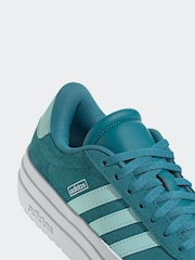 Bleu/Blanc - adidas baskets VL Court Bold - Image 10 de 11