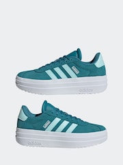 Bleu/Blanc - adidas baskets VL Court Bold - Image 7 de 11