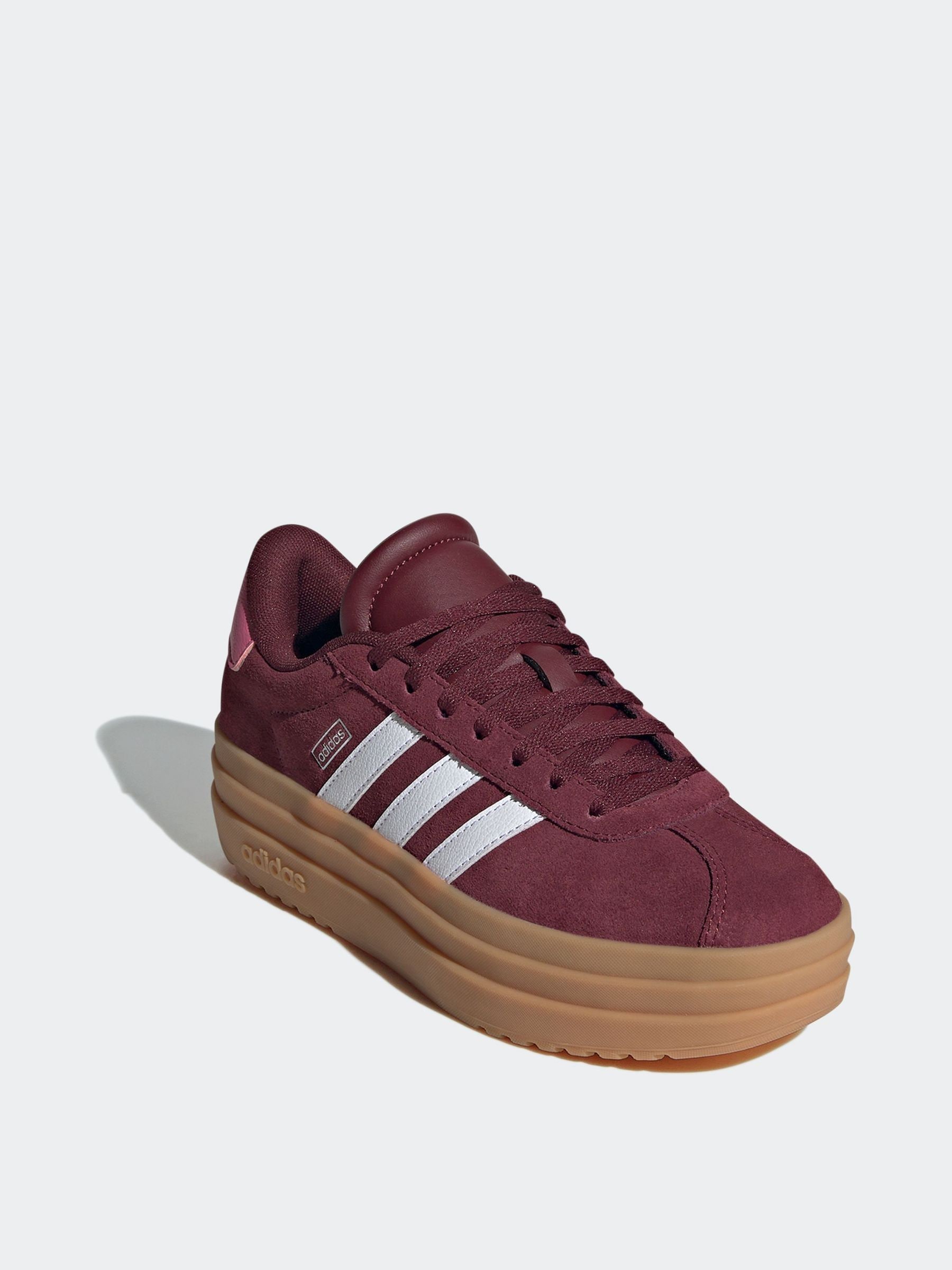 Adidas vl court maroon discount