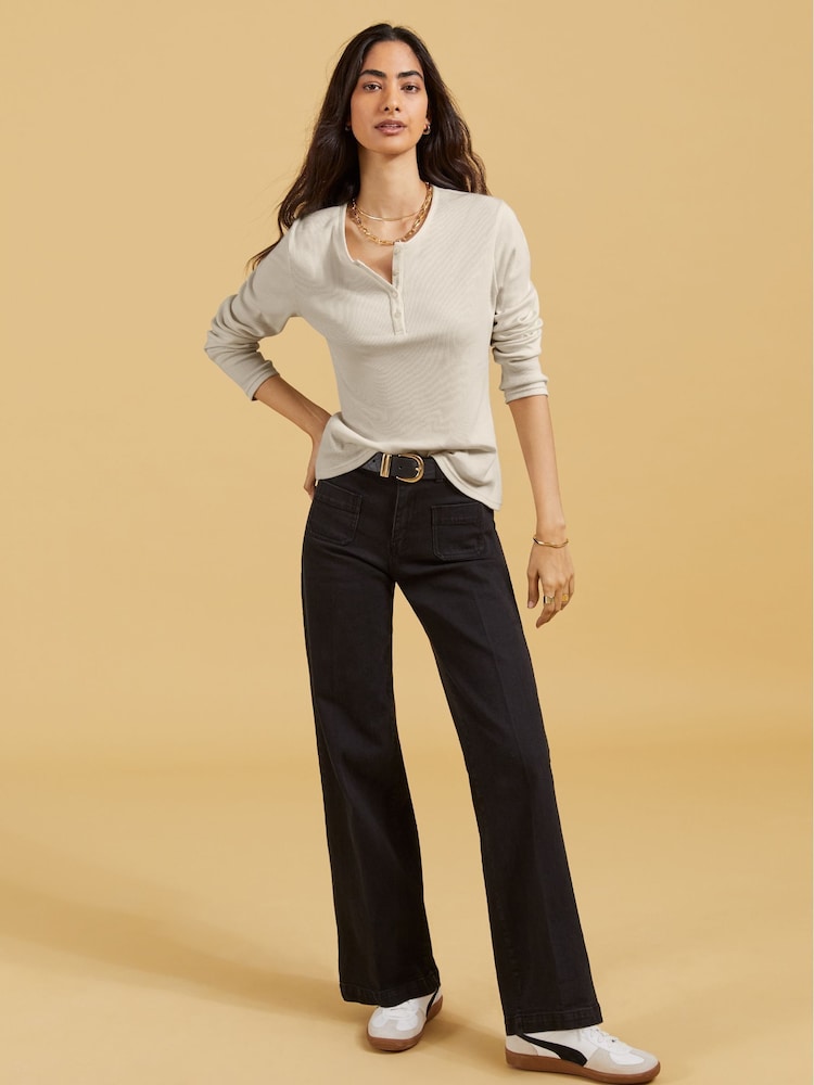 Baukjen Lou Organic Black Jeans - Image 1 of 6