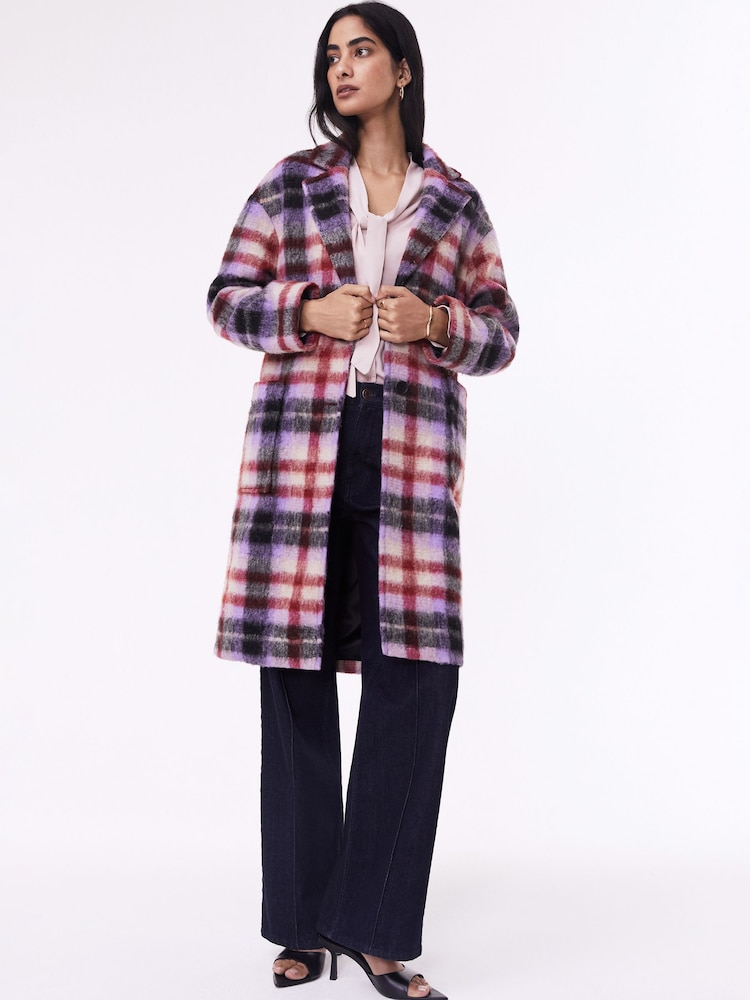 Baukjen Purple Navya Recycled Coat - Image 1 of 5