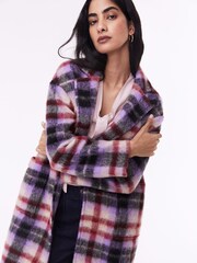 Baukjen Purple Navya Recycled Coat - Image 3 of 5