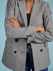Baukjen Beatrix Recycled Black Blazer - Image 1 of 5