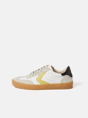 Jigsaw White Portland Vintage Sneakers - Image 1 of 7