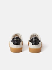 Jigsaw White Portland Vintage Sneakers - Image 4 of 7