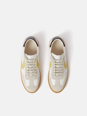 Jigsaw White Portland Vintage Sneakers - Image 5 of 7