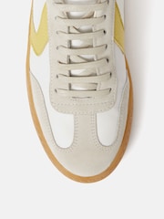 Jigsaw White Portland Vintage Sneakers - Image 6 of 7