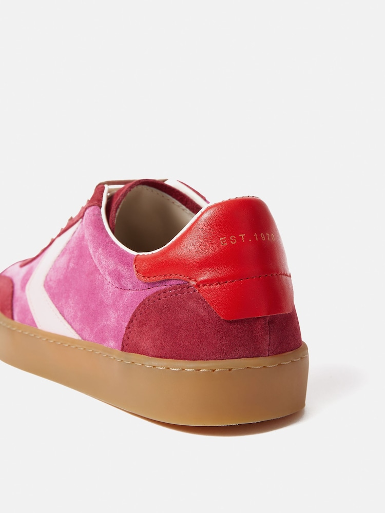 Jigsaw Pink Portland Vintage Sneakers - Image 7 of 7