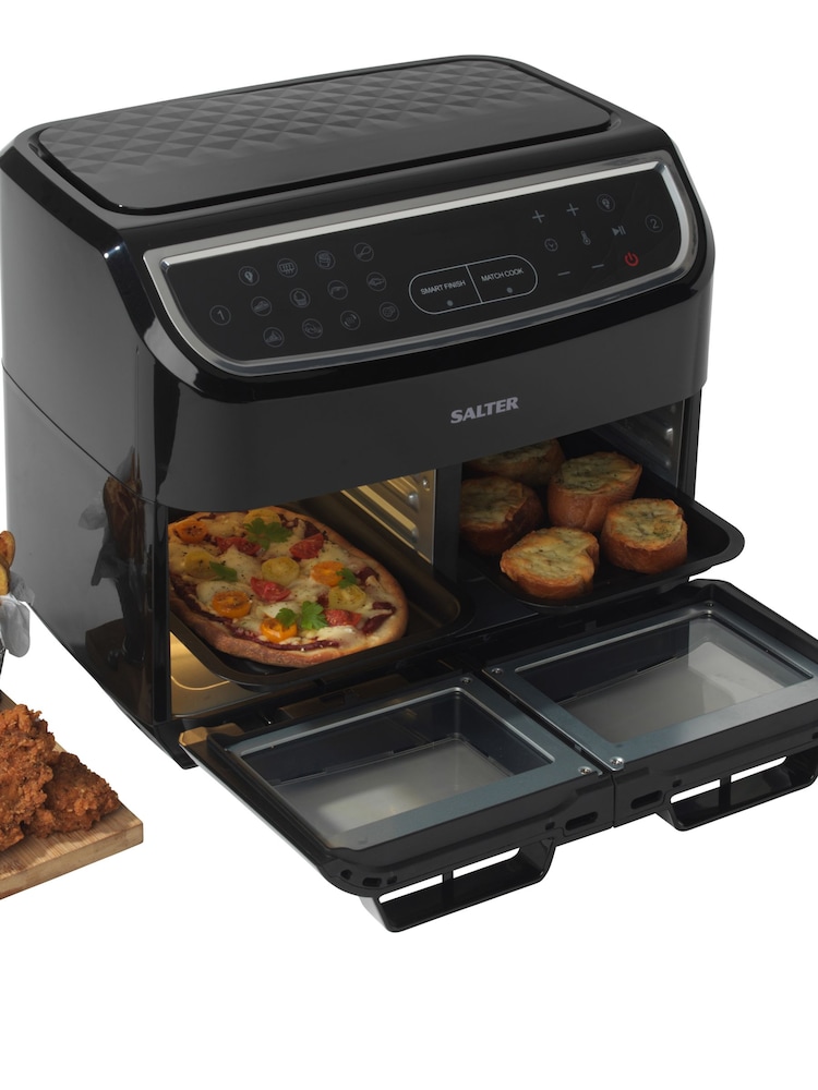 Salter Black Dual View Air Fryer Oven - Image 7 of 7 Salter Black Dual View Air Fryer Oven - Image 7 of 7