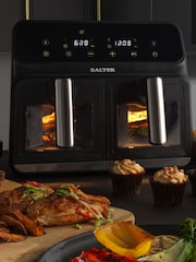 Salter Dual View Pro  7.6L Touch Display Air Fryer - Image 3 of 4
