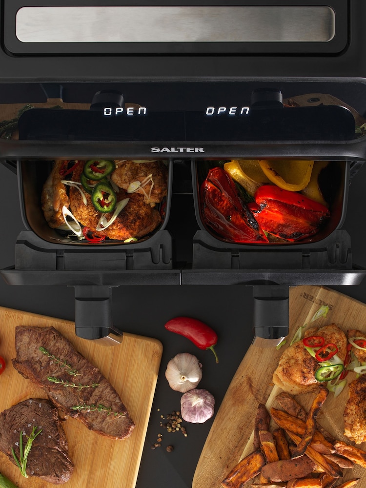Salter Dual View Pro  7.6L Touch Display Air Fryer - Image 4 of 4