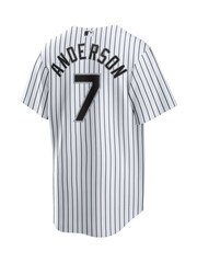 Fanatics Chicago White Sox Official Replica Home Jersey with Anderson 7 printing Youth - Image 3 of 3