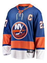 New York Islanders Fanatics Blue Branded Home Breakaway Ice Hockey Jerseys - Anders Lee - Image 2 of 3