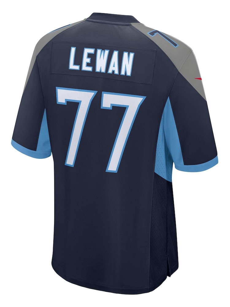 Fanatics Blue Tennessee Titans Home Game Jersey - Taylor Lewan Youth - Image 3 of 3