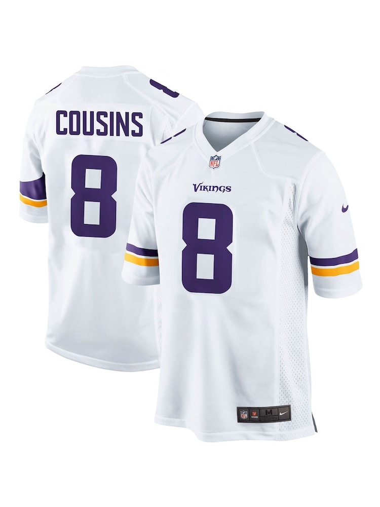 Fanatics Minnesota Vikings Road Game White Jersey Youth - Image 1 of 3