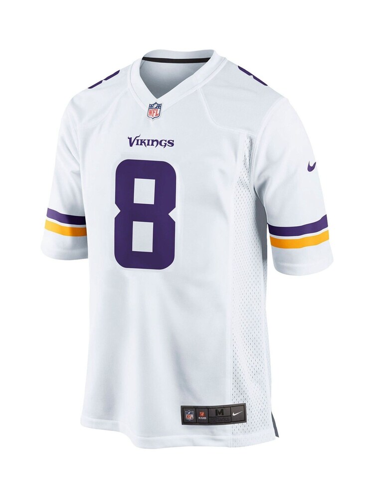 Fanatics Minnesota Vikings Road Game White Jersey Youth - Image 2 of 3