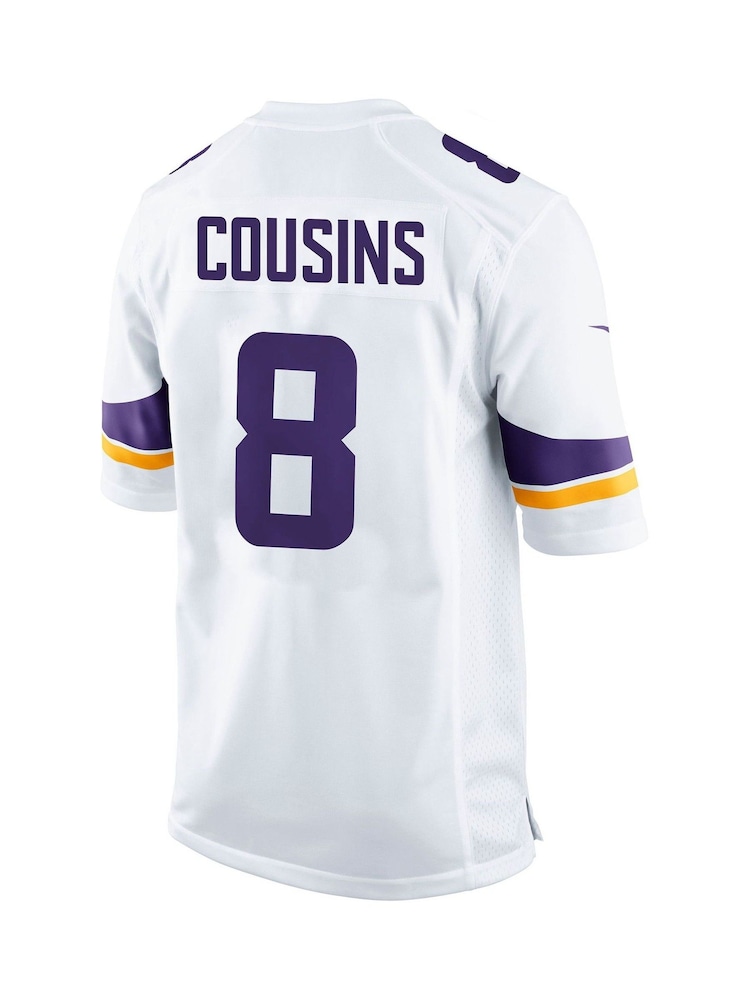 Fanatics Minnesota Vikings Road Game White Jersey Youth - Image 3 of 3