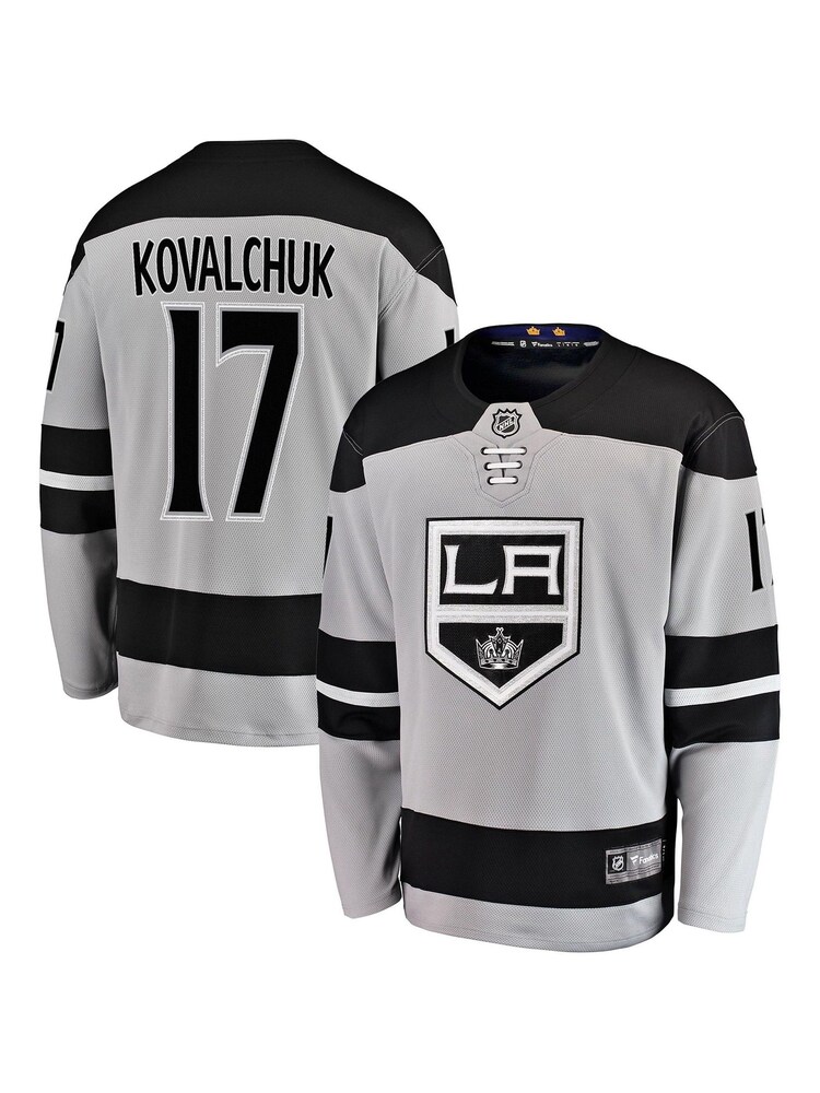Los Angeles Kings Fanatics Branded Alternate Breakaway Jersey Jumper- Ilya Kovalchuk - Image 1 of 3