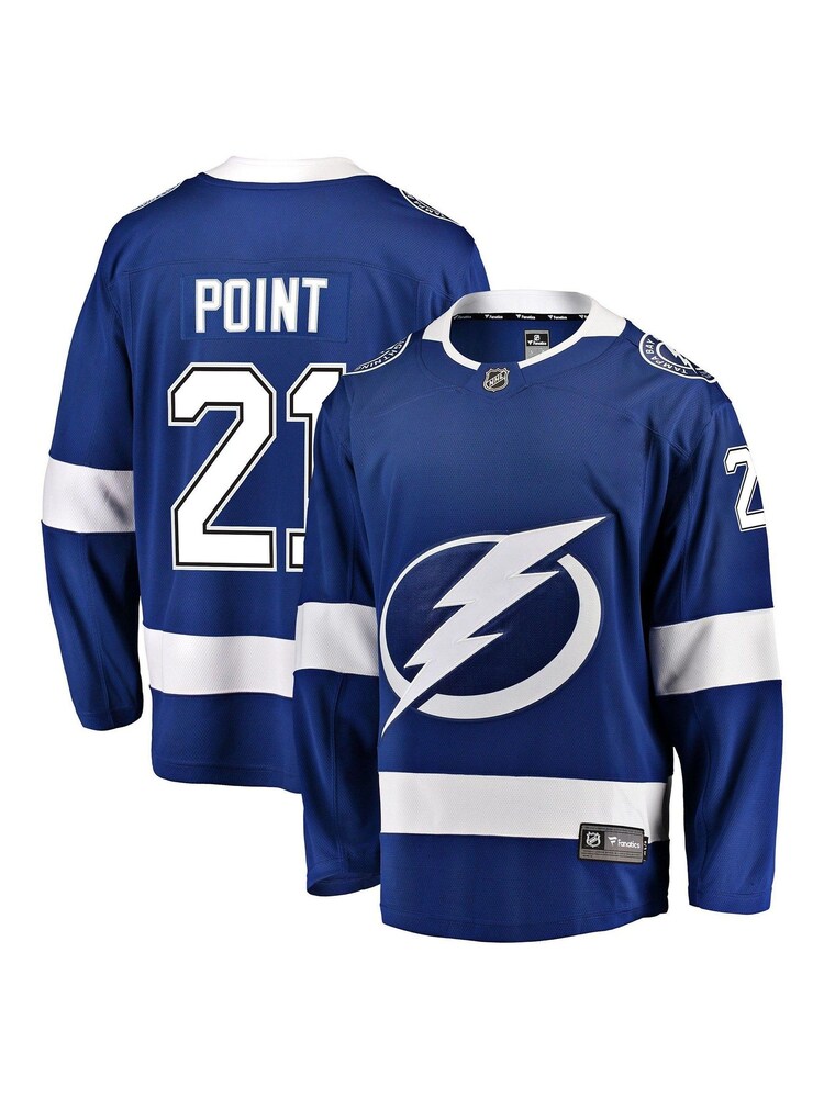 Tampa Bay Lightning Fanatics Branded Home Breakaway Jumper - Brayden Point - Image 1 of 3 Tampa Bay Lightning Fanatics Branded Home Breakaway Jumper - Brayden Point - Image 1 of 3