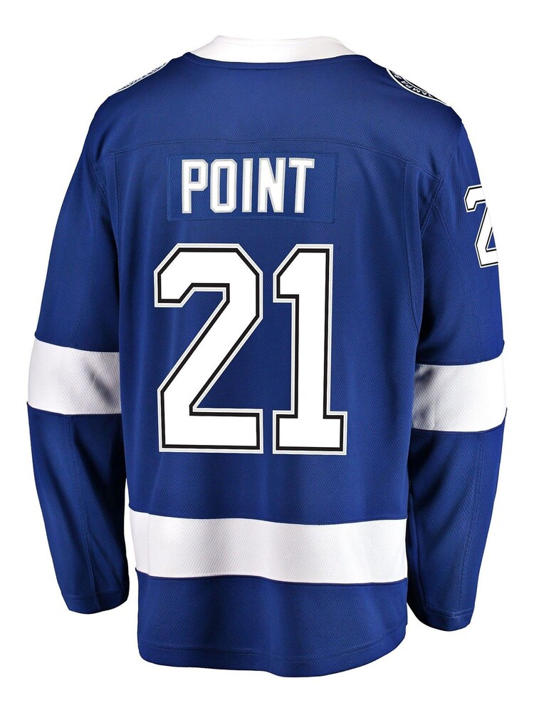 Tampa Bay Lightning Fanatics Branded Home Breakaway Jumper - Brayden Point - Image 3 of 3 Tampa Bay Lightning Fanatics Branded Home Breakaway Jumper - Brayden Point - Image 3 of 3