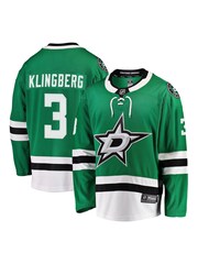 Dallas Stars Fanatics Branded Home Breakaway Jersey Jumper- John Klingberg - Image 1 of 3