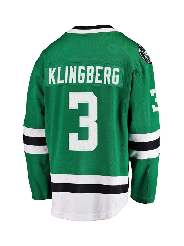 Dallas Stars Fanatics Branded Home Breakaway Jersey Jumper- John Klingberg - Image 3 of 3