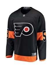 Fanatics Philadelphia Flyers Branded Shayne Gostisbehere Alternate Breakaway Black Jersey - Image 2 of 3