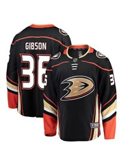 Anaheim Ducks Fanatics Branded Home Breakaway Jersey Jumper- John Gibson - Image 1 of 3