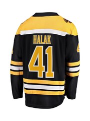 Boston Bruins Fanatics Branded Home Breakaway Black Jersey Jumper- Jaroslav Halak - Image 3 of 3