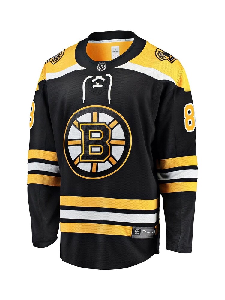 Boston Bruins Fanatics Branded Home Breakaway Jersey - David Pastrnak - Image 2 of 3