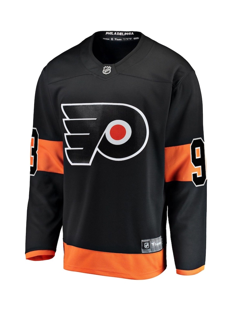 Fanatics Philadelphia Flyers Jakub Voracek Branded Alternate Breakaway Black Jersey - Image 2 of 3