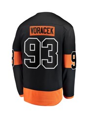 Fanatics Philadelphia Flyers Jakub Voracek Branded Alternate Breakaway Black Jersey - Image 3 of 3