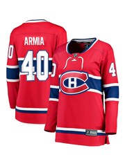 Fanatics Red Montreal Canadiens Branded Home Breakaway Jersey Womens - Image 1 of 3