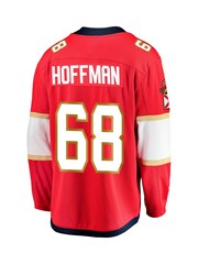 Florida Panthers Fanatics Branded Home Breakaway Jersey - Mike Hoffman - Image 3 of 3