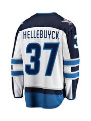 Winnipeg Jets Fanatics Branded Away Breakaway Jersey - Connor Hellebuyck - Image 3 of 3