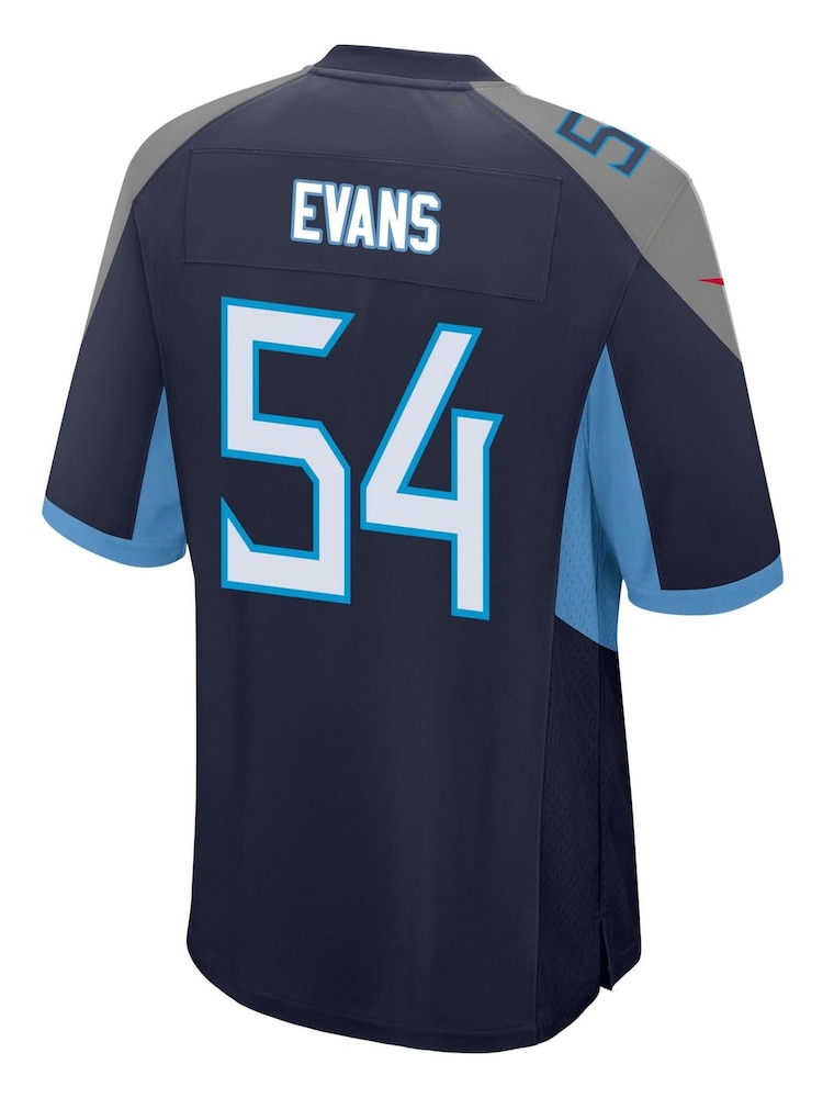 Fanatics Blue Tennessee Titans Home Game Jersey - Rashaan Evans Youth - Image 3 of 3