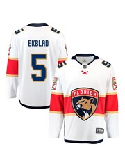 Florida Panthers Fanatics Branded Away Breakaway White Jersey - Aaron Ekblad - Image 1 of 3
