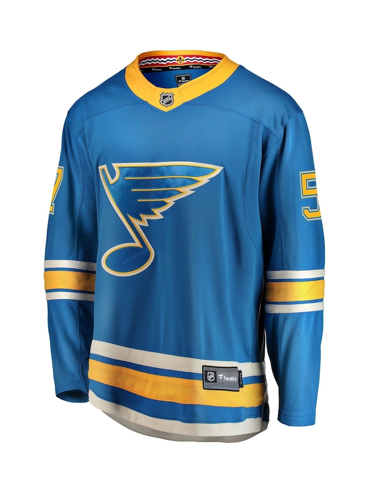 Fanatics St. Louis Blues David Perron Branded Alternate Breakaway Jersey - Image 2 of 3